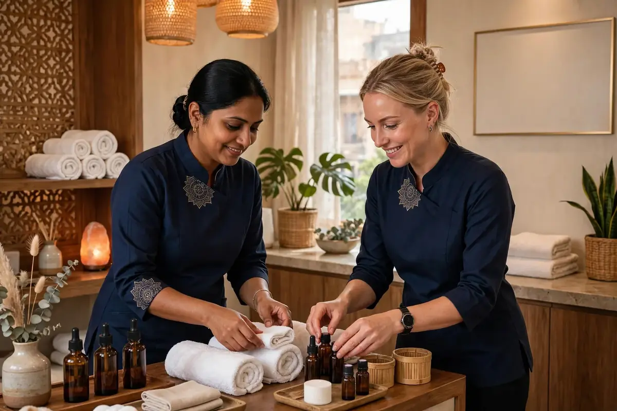 Foreign and Indian Therapists Delhi Spa