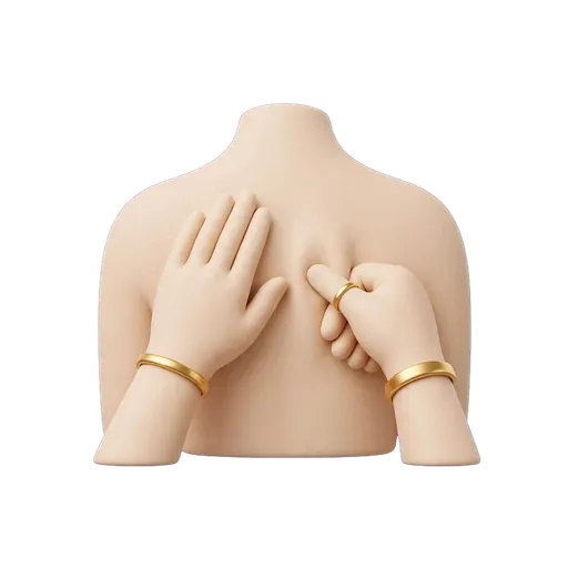 gentle palm and thumb techniques