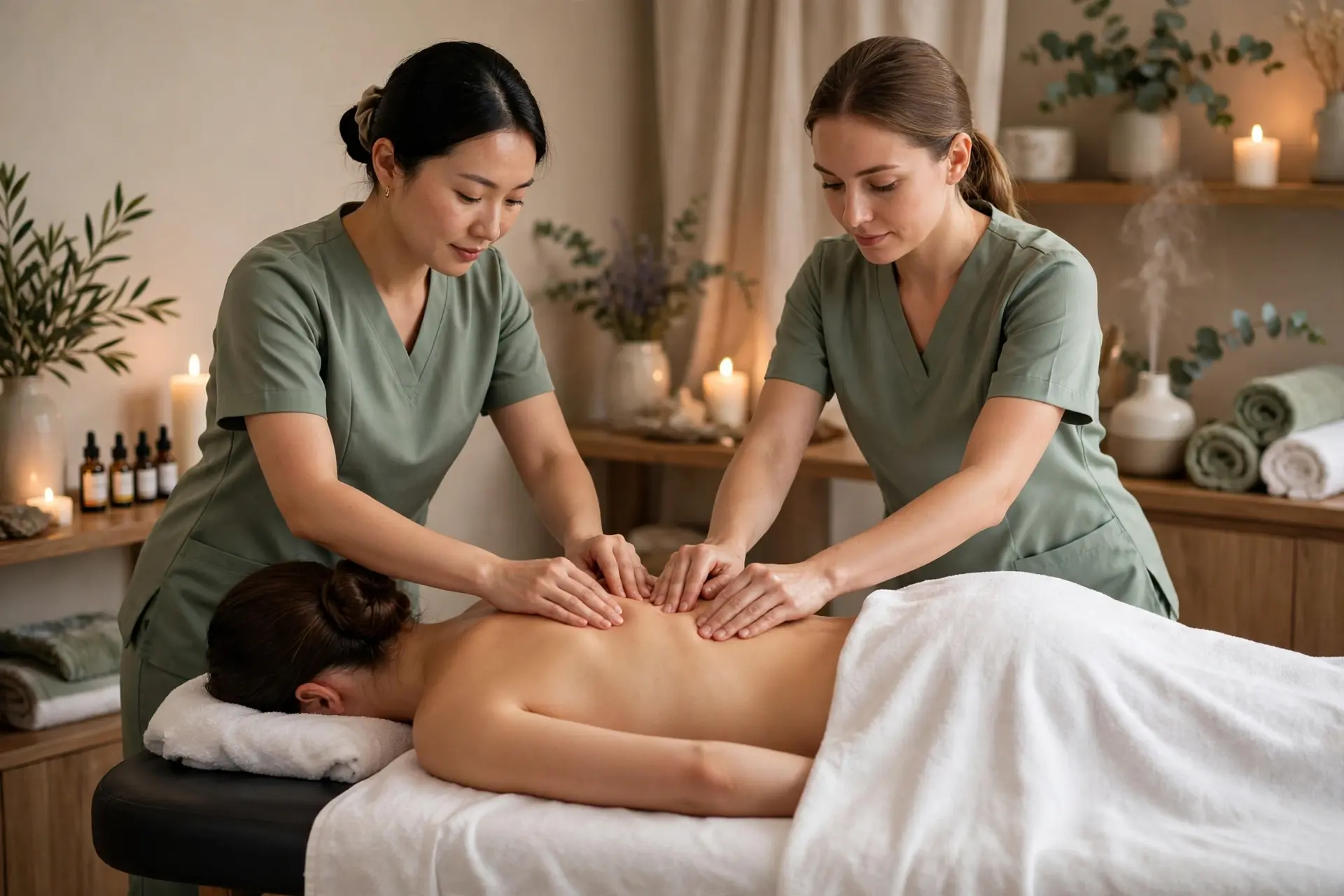 professional sandwich massage