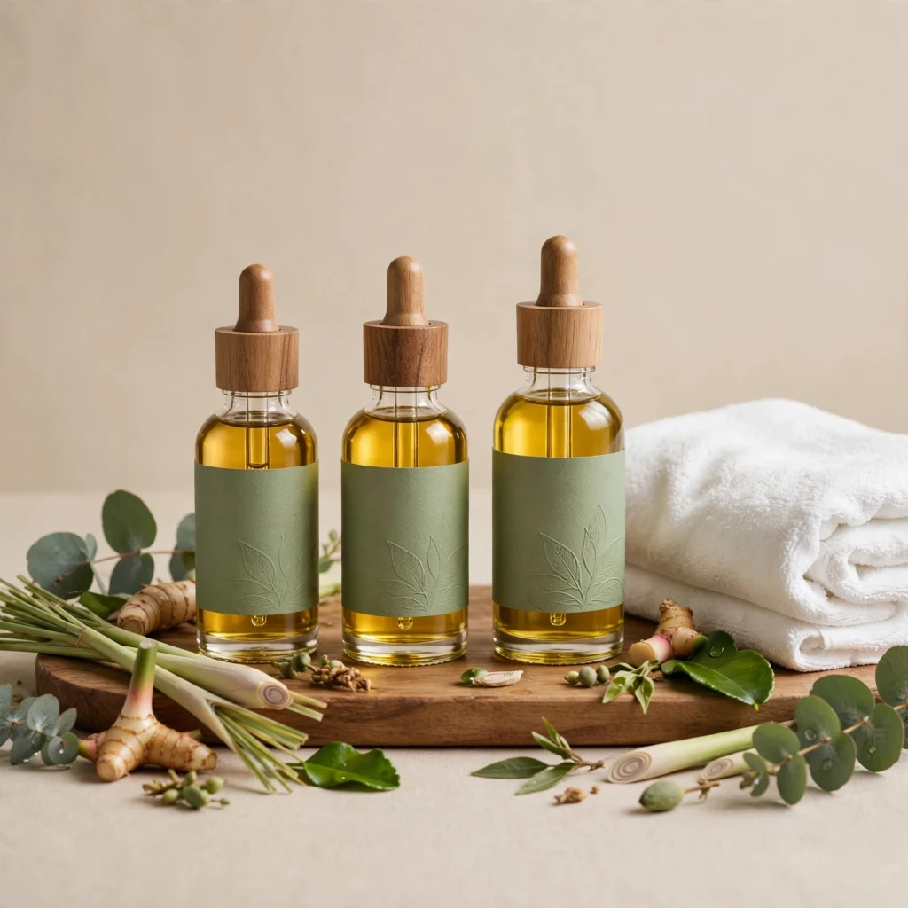 thai spa oils