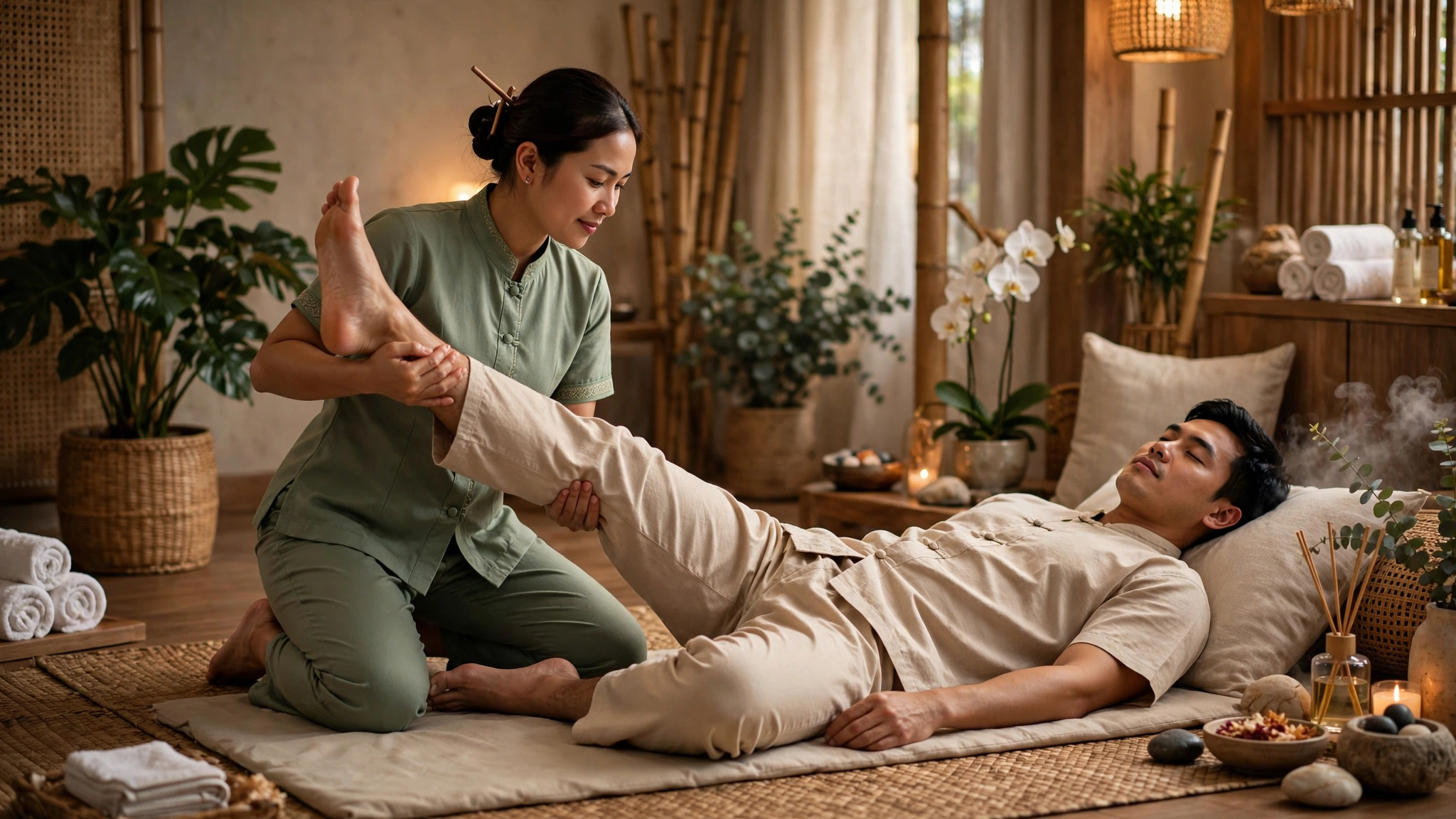 traditional thai massage